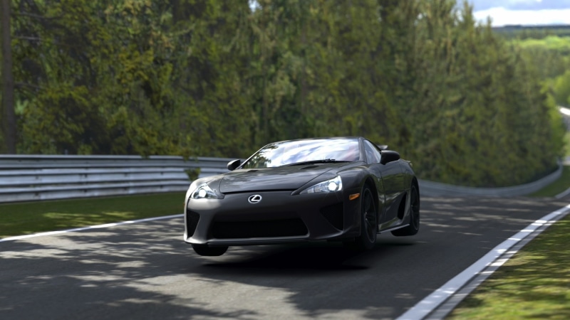 Gran Turismo 5, art, vehicles, lexus, gran, hd, playstation, lfa, games, Video Games, video, cars, turismo, 1080P, Playstation 3, Lexus LFA
