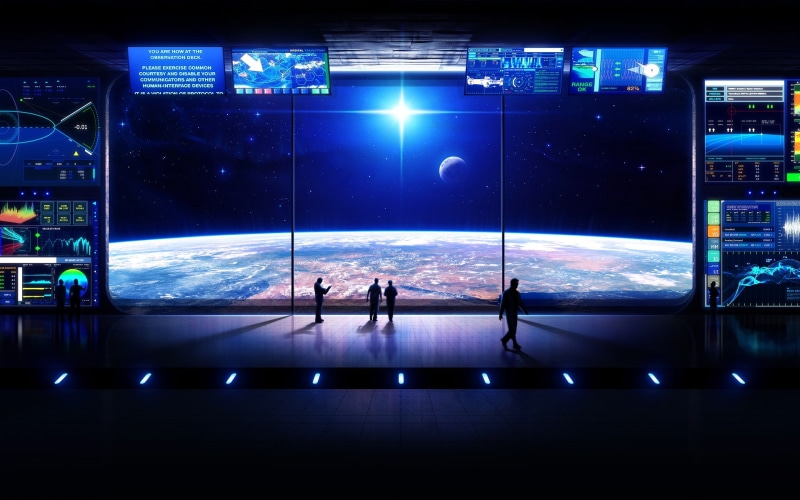 Sci Fi, Spaceship, Ship, Star Trek, Star Trek Bridge, 1080P, Stars, Guild Wars, Space