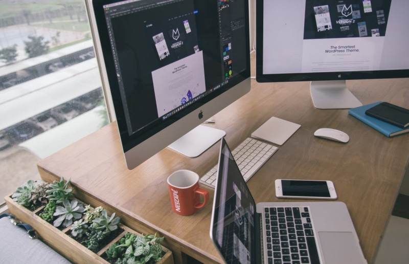 desk, silver, technology, computer network, coffee cup, screen, indoors, 720P, table, Nescafe, computer equipment, mouse, MacBook, coffee, mighty, cup