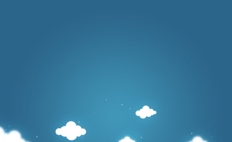 scenics - nature, cloud - sky, Clouds, beauty in nature, white, nature, blue background, illustration, copy space, night, tranquility, low angle view