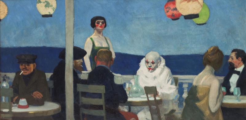 1080P, Evening Blue, Edward Hopper, 1914