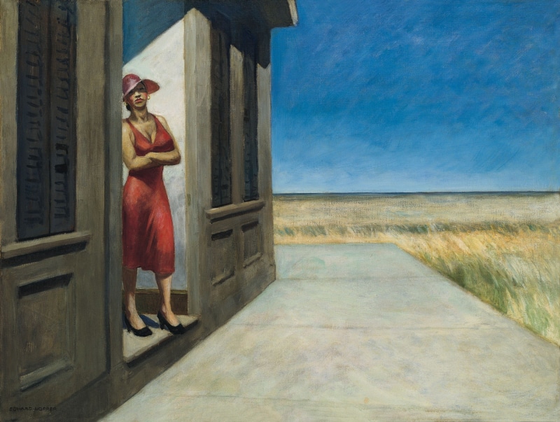 Edward Hopper, 1955, South Carolina Morning, 1080P