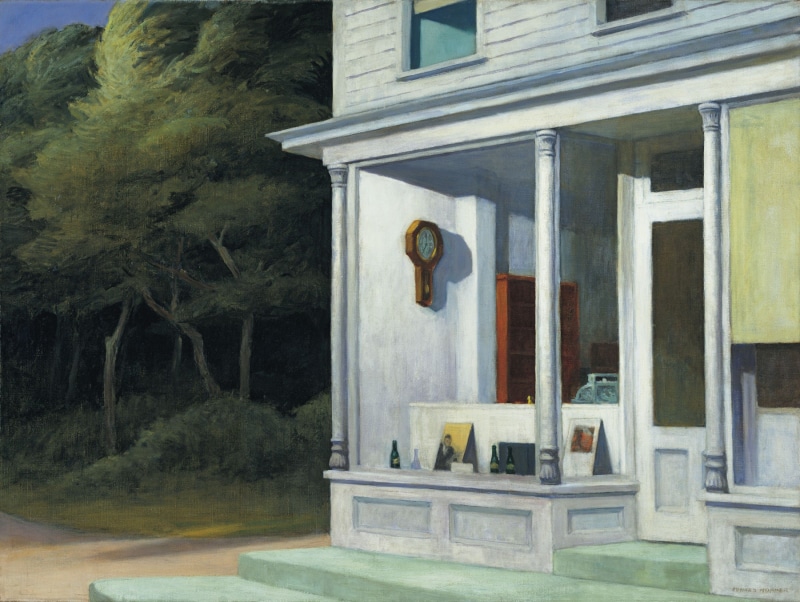 Seven A.M., Edward Hopper, 1080P, 1948