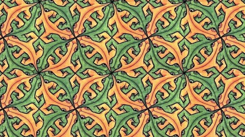 freshness, optical illusion, textured, indoors, backgrounds, shape, animals, drawing, full frame, food, design, painting, repetition, large group of objects
