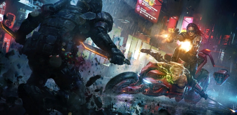 science fiction, Dan Luvisi, 1080P, cyberpunk, Last Man Standing: Killbook of a Bounty Hunter