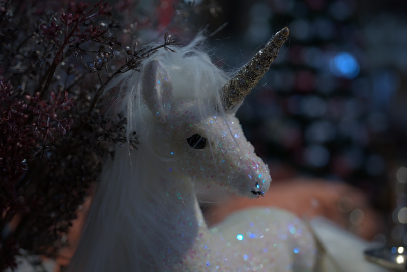 day, water, one animal, nature, fantasy, 5K, cute, lucky charm, close-up, figurine, unicorn, sweet, vertebrate, art and craft, dream, outdoors, animal