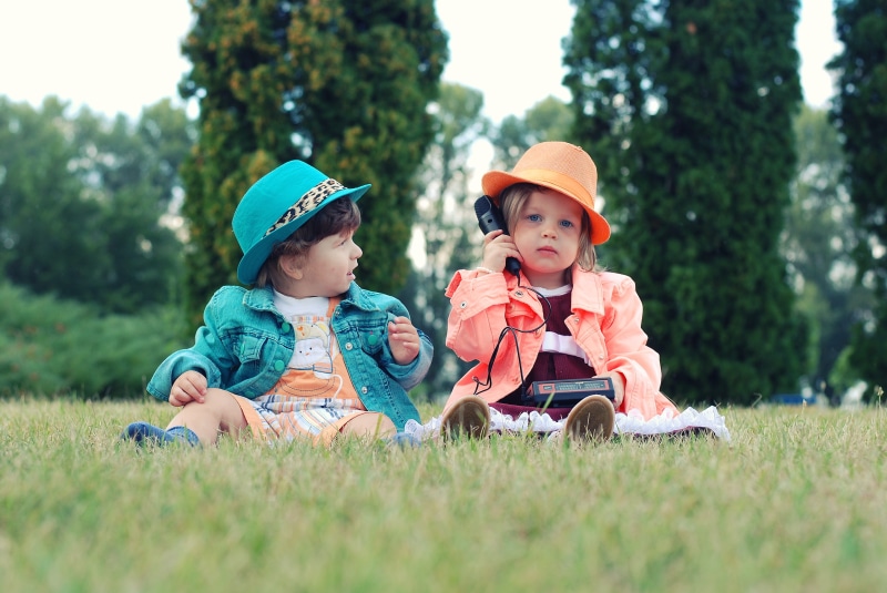 4K, cute, child, love, nature, smiling, fun, men, summer, park, blur, childhood, outdoors, toddlers, toddler, girl, grass, hat, boys, innocence, full length