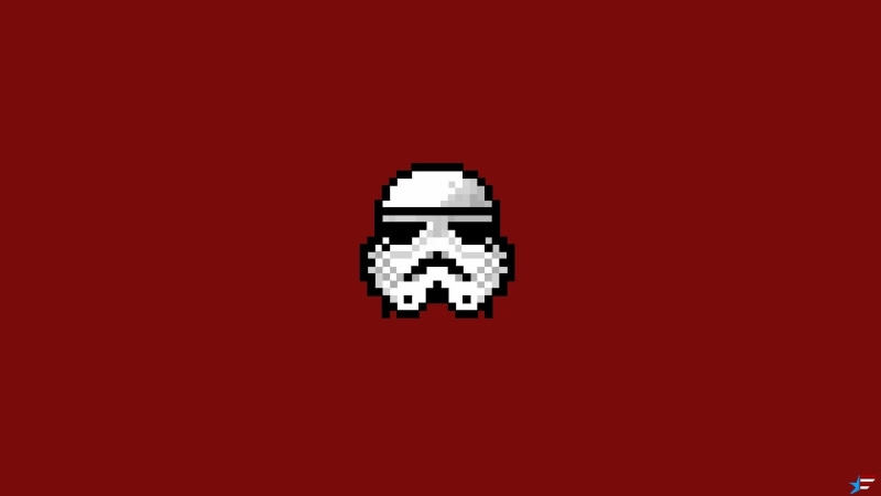 insignia, stormtrooper, industry, close-up, colored background, no people, connection, complexity, red, studio shot, 1080P, computer chip, star, business