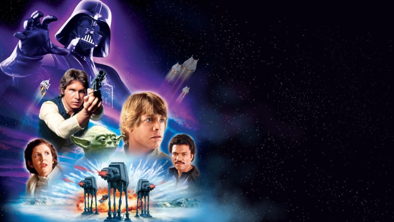 Han Solo, Star Wars, Lando Calrissian, Yoda, Star Wars Episode V: The Empire Strikes Back, 1080P, Luke Skywalker, AT-AT Walker, Princess Leia, Darth Vader