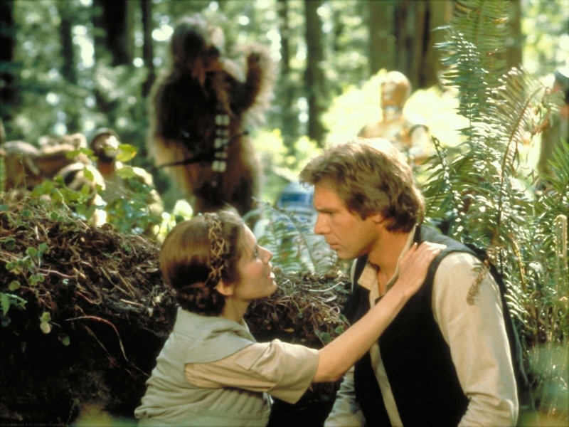Star Wars, Harrison Ford, Leia Organa, Princess Leia, 720P, Chewbacca, Carrie Fisher, Han Solo, Star Wars Episode VI: Return Of The Jedi