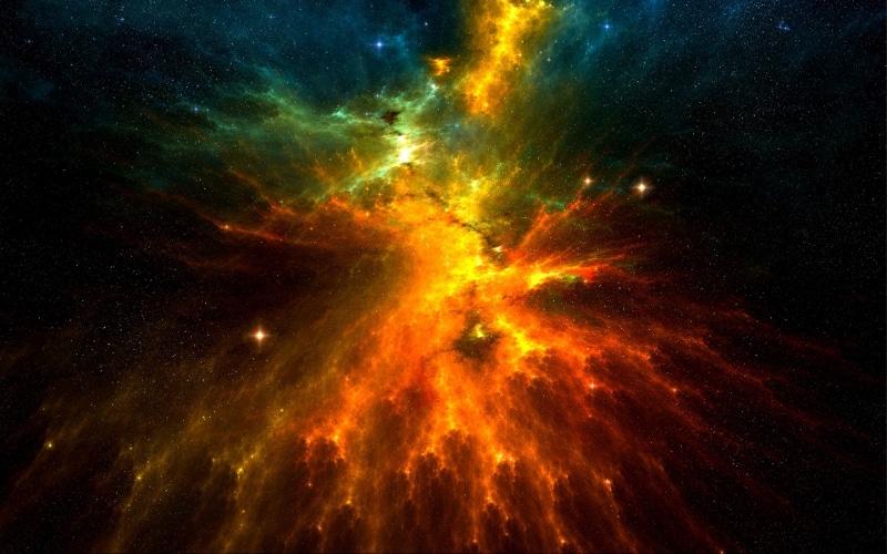 scifi, Galaxies, interstelarclouds, nebula, art, 2K, hd, Space