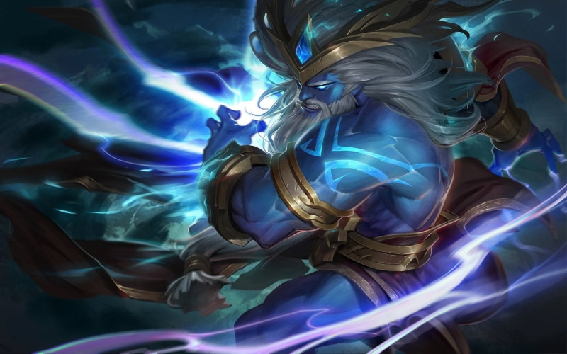 God, Gods, Magic, Fantasy, 1080P, White Hair, Zeus