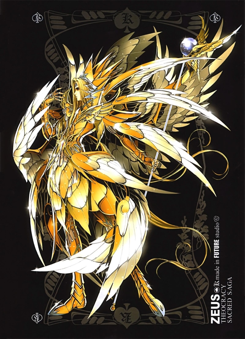 seiya, girls, zeus, saint, anime, 1080P