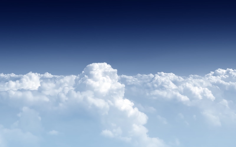 1080P, sky, nature, air, scenics, tranquility, white color, softness, freedom, stratosphere, fluffy, beauty In Nature, cumulus Cloud, idyllic, cloud - Sky
