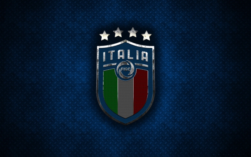 Italy National Football Team, Soccer, Logo, 2K, Italy, Emblem
