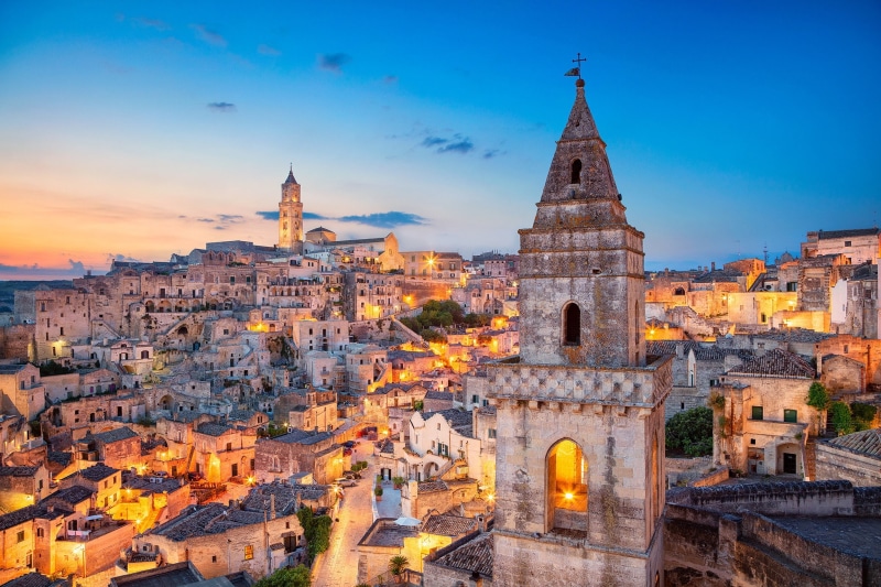 1080P, Basilicata, Italy, building, home, Mater, tower, Matera