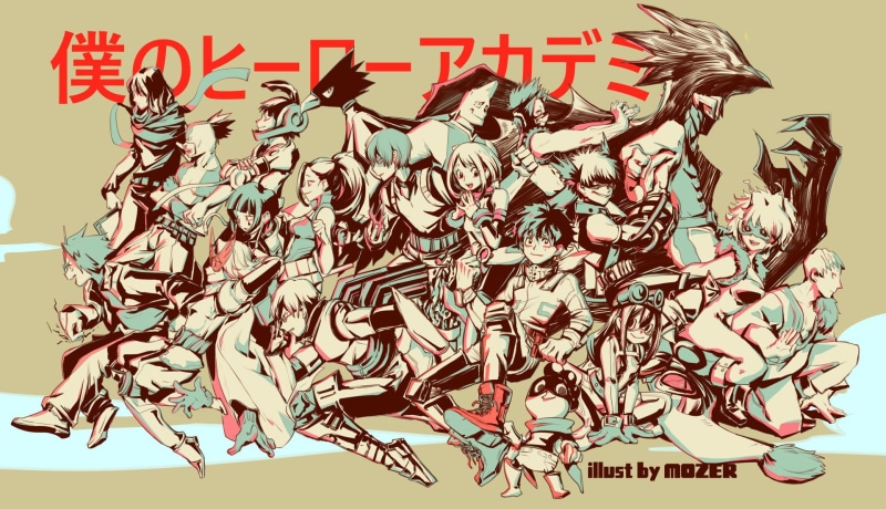 wall - building feature, Koji Koda, Izuku Midoriya, close-up, no people, white background, Katsuki Bakugou, indoors, Rikido Sato, Mashirao Ojiro, art and craft