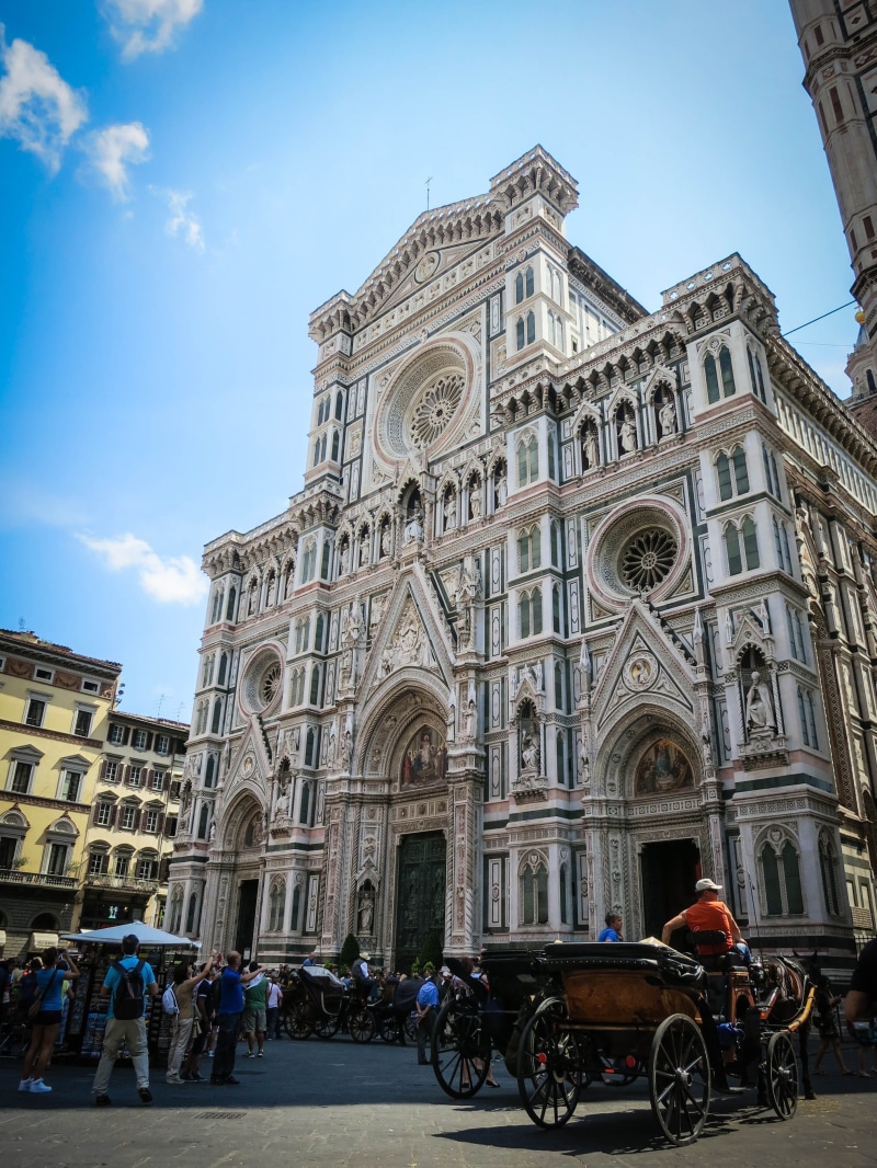 belief, tourist, photo, holy, urban Scene, day, Cathedral of Florence, public domain, outdoors, florence - Italy, real people, tourism, sky, arch, church