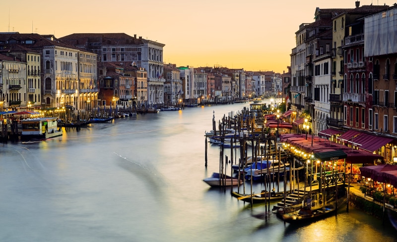 aerial photo, architecture, tourism, famous Place, photo, near, veneto, Grand Canal, nautical Vessel, europe, aerial, venice, motorboat, canoe, venice - Italy