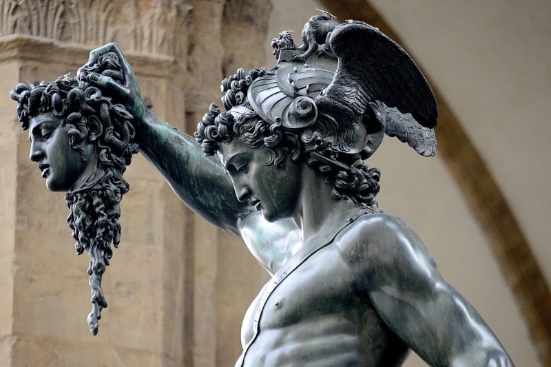 Statue, 1080P, architecture, snake, Medusa, Italy