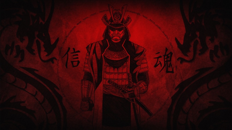 digital art, 4K, samurai  hd, ultra, samurai, images, 2560x1440, 2K