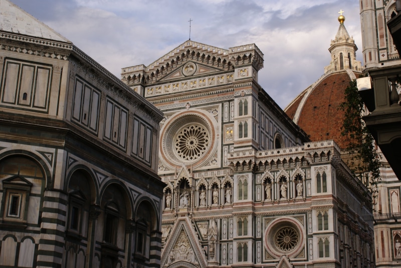 tower, religion, no people, duomo, urban Scene, place of worship, renaissance, catholicism, church, cloud - sky, architecture, white, rose window, history