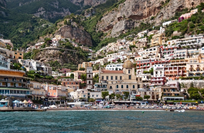 Towns, Positano, 1080P, Italy, Salerno
