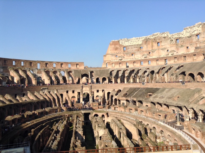 architecture, romans, sky, famous Place, roman Forum, coliseum, built structure, outdoors, travel Destinations, old Ruin, old, building exterior, holiday