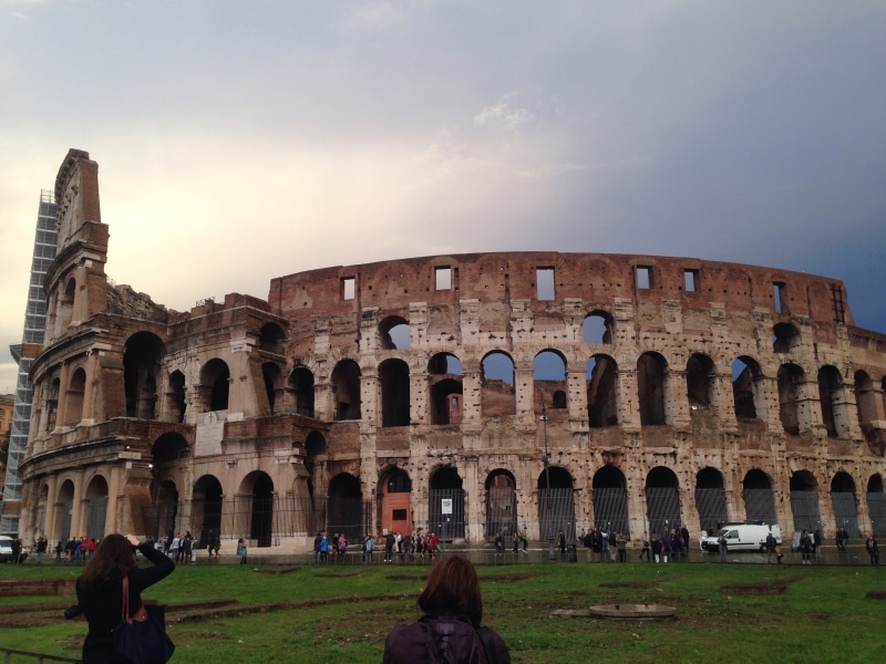 gladiator, 2K, old, famous Place, italy, amphitheater, lifestyles, monument, ancient, italian Culture, adult, sky, rome - Italy, group of people, europe