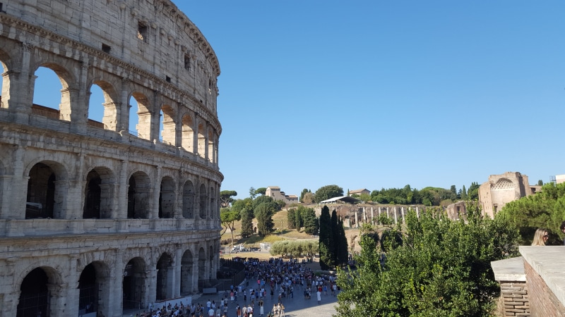 ancient history, clear sky, roman Forum, built Structure, arts culture and entertainment, Italy, europe, the past, italian Culture, famous Place, rome