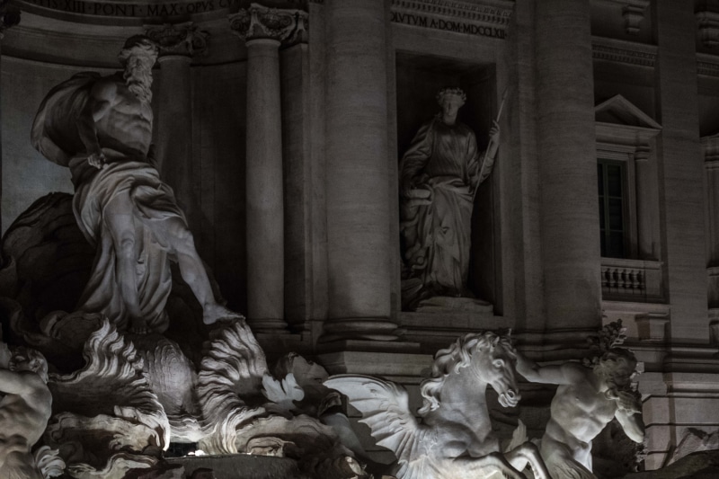 art, italy, no people, trevi fountain, sculpture, craft, architectural column, fontana, statue, travel destinations, history, government, elcarito, human representation