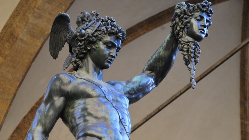 2K, statue, Medusa