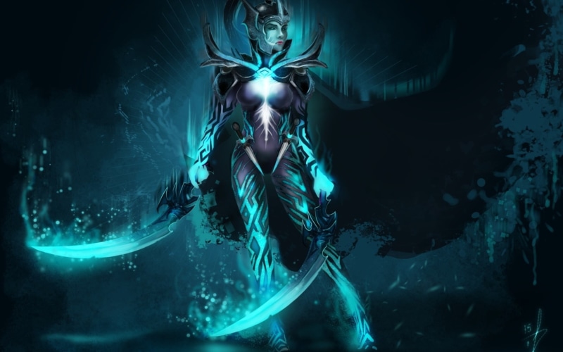 game, 1080P, assassin, arcana, characters, dota, hd, phantom