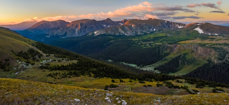 landscape, european Alps, rock - Object, mountain Range, hiking, europe, Rocky Mountain National Park, daytime, valley, Forest, meadow, sky, hill, park