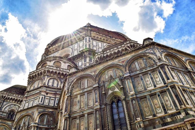 the past, 5K, belief, arch, florence, firenze, nature, history, built structure, place of worship, spirituality, building, cattedrale di santa maria del fiore