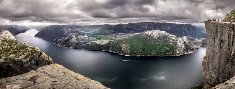 mountains, Norway, water, photo, body of water, a7, hiking, Aerial view, Rogaland, sea, people, fjord, photography, geotagged, sea  cliff, sony a7, 1080P