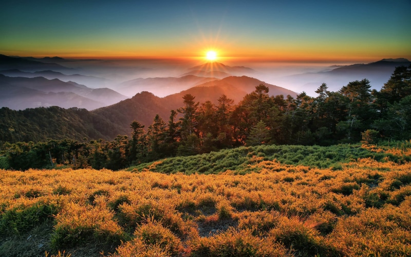 china, mobile, landscape, hd, nature, fog, taiwan, laptop, sunset, phones, taroko, park, national, tablet, clouds, 4K, mountains