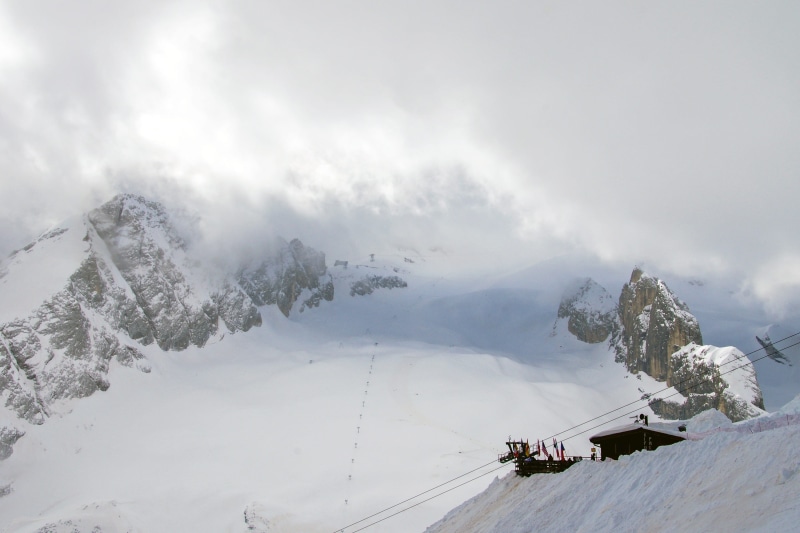ski resort, environment, skiing, alps, winter, veneto, white, sci, travel, mountain, cable car, beauty in nature, cold, Arabba, italy, fog, mountain range