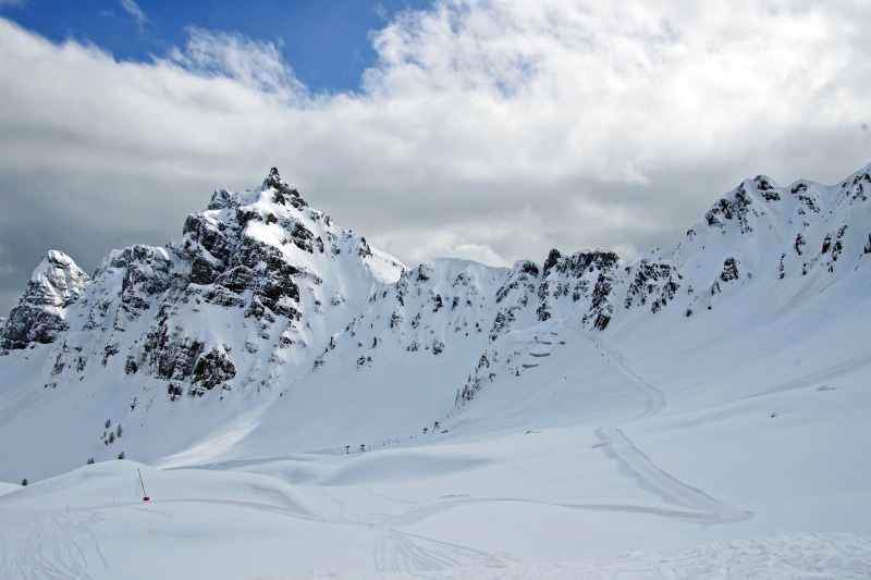 no people, winter landscape, alps, sport, outdoors, snow, skiing, beauty in nature, 2K, ski resort, cold temperature, snowcapped mountain, winter, day