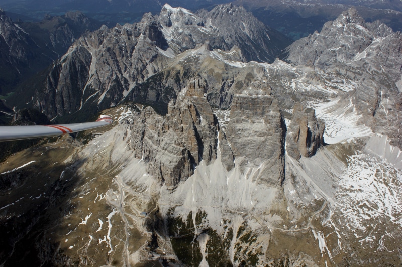 summit points, south tyrol, smallest pinnacle, solid, flyby, scenics - nature, rock - object, beauty in nature, snow, eastern alps, rock, dolomites, three zinnen