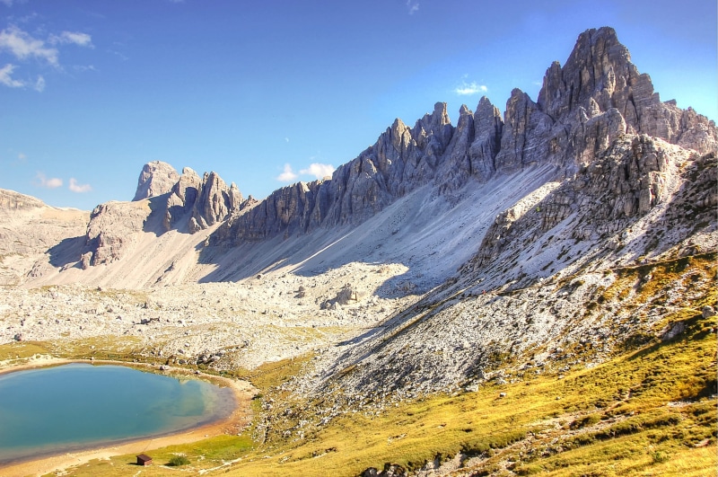 outdoors, boulders, sky, wall, non-urban scene, idyllic, summer, alm, rock - object, nature, alpine panorama, clouds, alpine, mountain, day, great, mountain peak