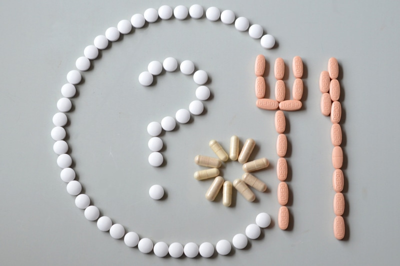 drug, medical, gray background, healthcare, close-up, Health, healthcare and medicine, directly above, abundance, doctor, pills, dose, food and drink, jewelry