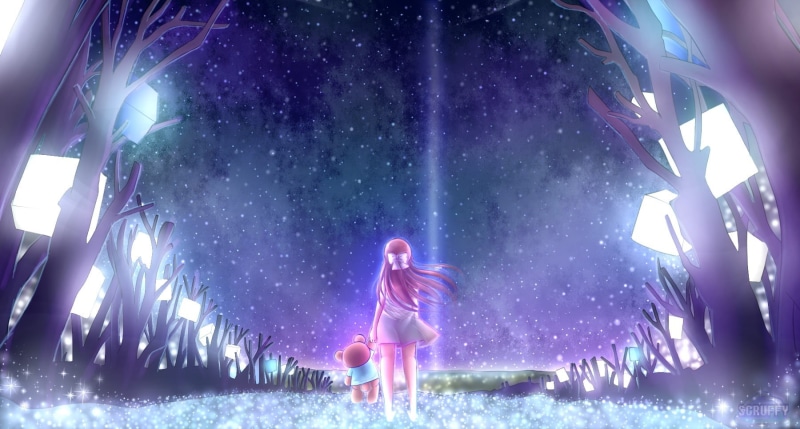 pink hair, panoramic, city, shelter video, Rin (Shelter), blurred motion, adult, anime, 720P, one person, outdoors, full length, lighting equipment, anime girls
