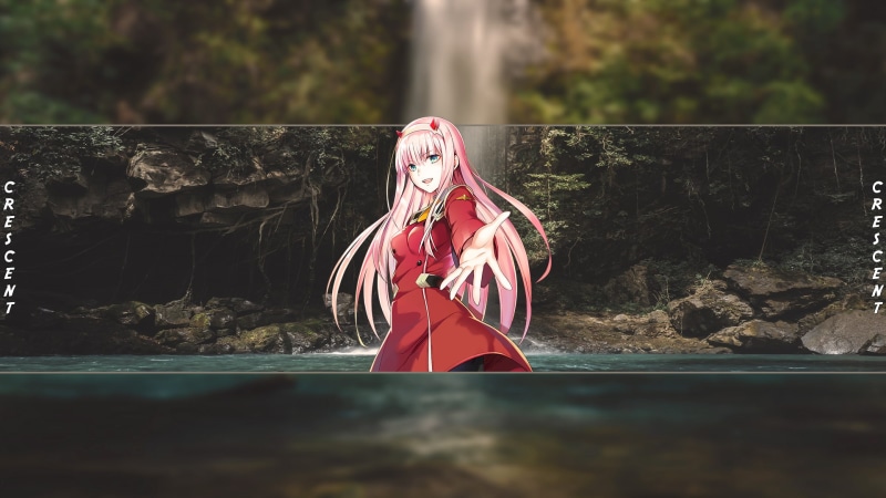 anime girls, picture-in-picture, Zero Two (Darling in the FranXX), anime, Darling in the FranXX, long hair, pink hair, 1080P