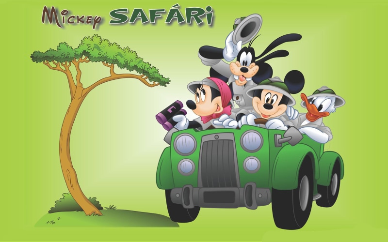 men, 4K, food and drink, duck, adult, green background, goofy, minnie, people, grass, cartoon, green color, plant, land, nature, hd, mammal