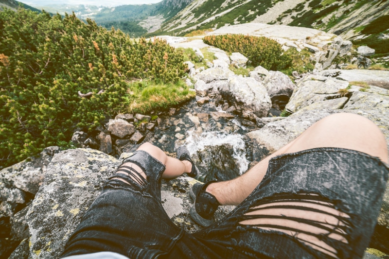 europe, mountains, low section, solid, relaxation, rocks, 4K, relaxing, traveler, mountain, chillout, waterfalls, hiking, slovakia, view, high tatras