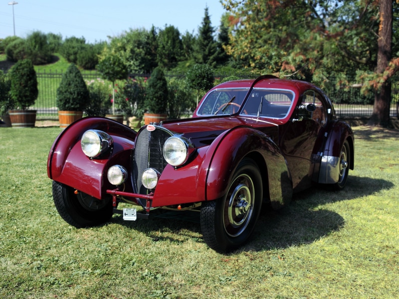 1080P, atlantic, 57sc, retro, 1936, bugatti, type, supercar, coupe