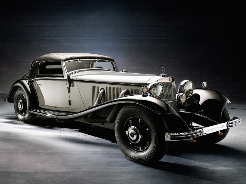 luxury, 1935, retro, 500k, mercedes, 1080P, cabriolet, benz