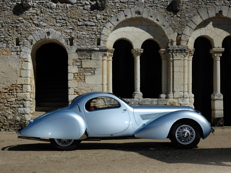 1080P, figoni, talbot, t23, coupe, teardrop, retro, falaschi, lago, 1938