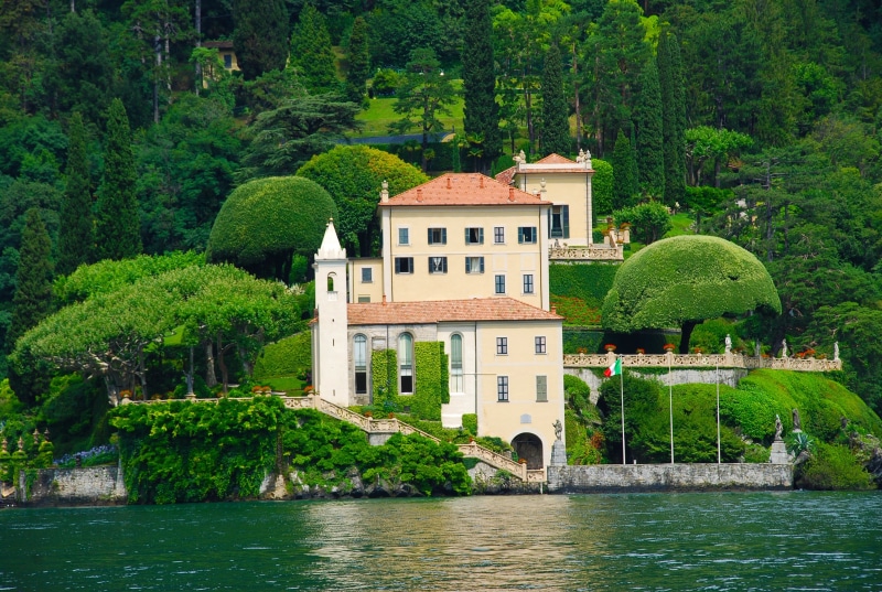 no people, green color, 2K, day, scenic, lago di como, outdoors, near, river, lake, plant, como, beige, building, architecture, scenery, travel, body